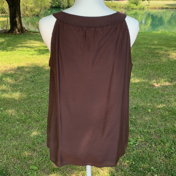 🔥NWOT Style & Co Camisole Brown Flowered Size - Picture 3 of 5